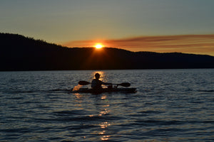 River fishing and Kayaking with a beautiful sunsetKayak Beach images, TAMAR camping and outdoors is an  Australian company focused on outdoor adventures and health and fitness. Based in South Australia, Kayak deliveries are Australia wide.
